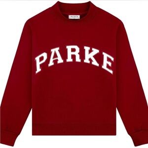 NWT PARKE MAROON MOCKNECK